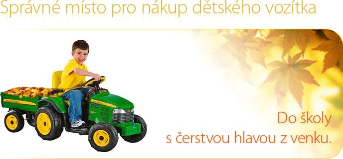 Správné místo na nákup dětského vozítka Peg Pérego