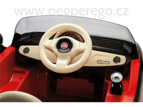 Fiat 500 6V červený 7