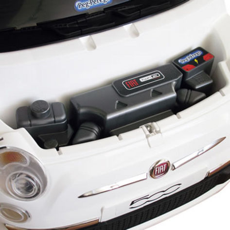 FIAT 500 černo-bílý, 12V 9